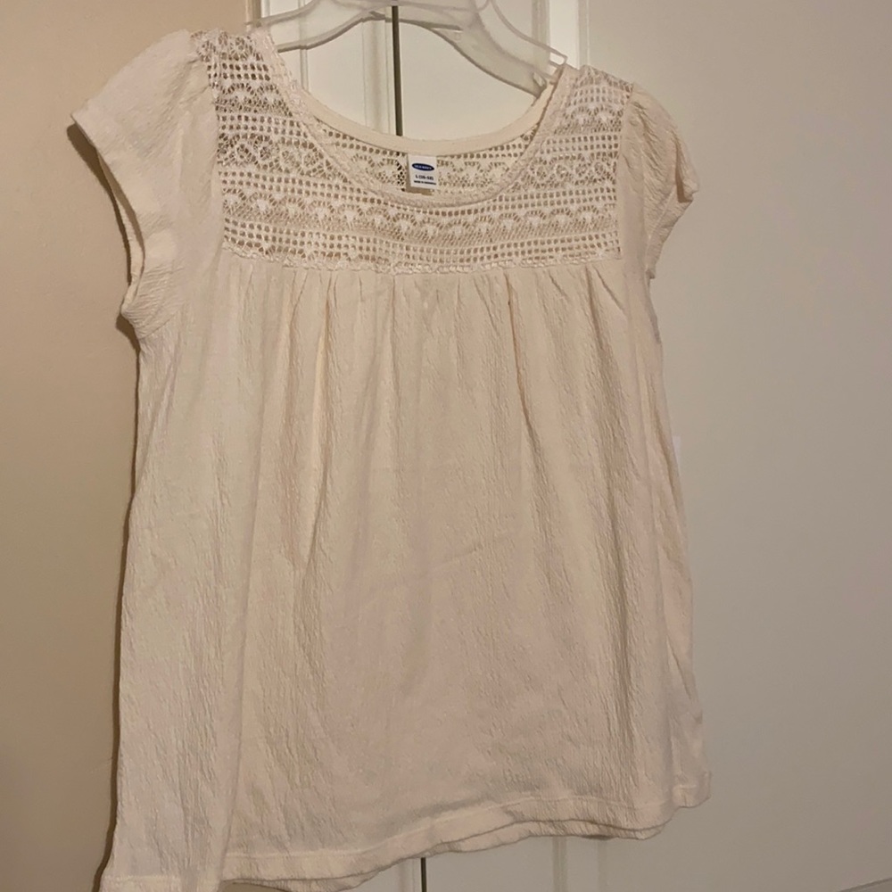 Girls short sleeve blouse